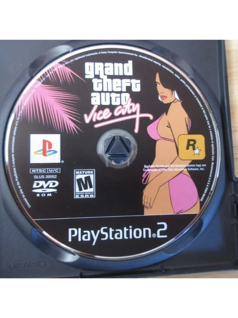 Grand Theft Auto: Vice City Sony PlayStation 2 PS2 2002 with Manual